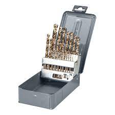19 PCS, HSS TWIST DRILL - HSS DIN338  (1-10MM)  PROLINE 78219