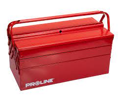МЕТАЛЛИЧЕСКИЙ ЯЩИК ДЛЯ ИНСТРУМЕНТО 430MM 5 - PC  PROLINE 33552