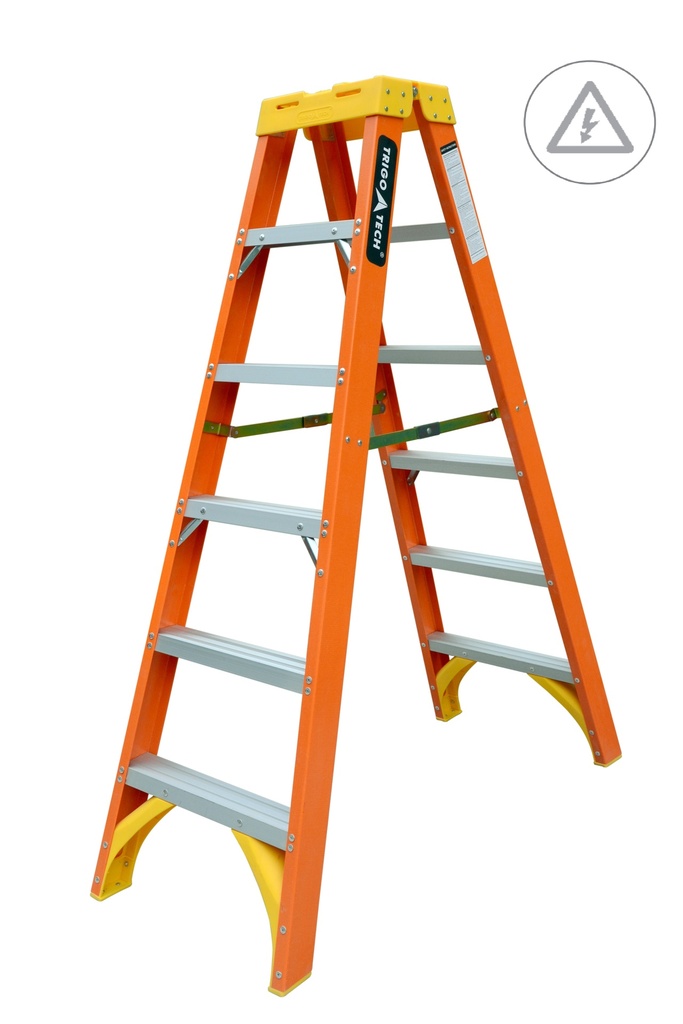 4 Steps Fiber Insulated Double Ascent Dielectric Ladder CÖMERT FCM-204
