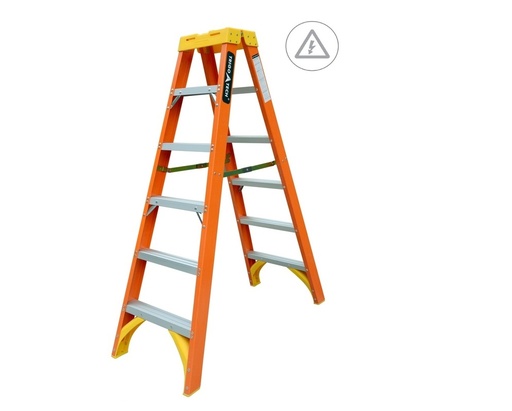 4 Steps Fiber Insulated Double Ascent Dielectric Ladder CÖMERT FCM-204