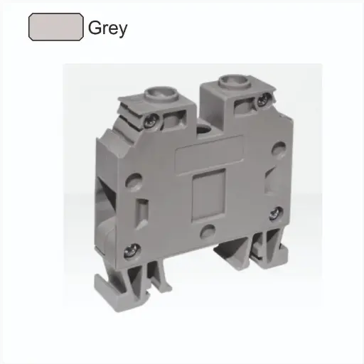 MRK-25mm  DIN Rail Mount Terminal Block Grey   ONKA 0302