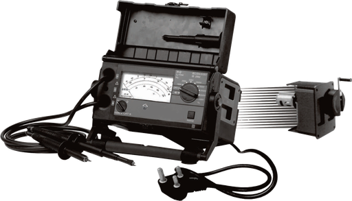 Analog 5000V High Voltage  Insulation Tester with battery and hand crank generator  operation ZETA 50 /50K/M/R