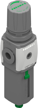 РЕГУЛЯТОР-ФИЛЬТР G 1/4 0/12 БАР 5 µM РЕФ. PNEUMAX N171BEMAD