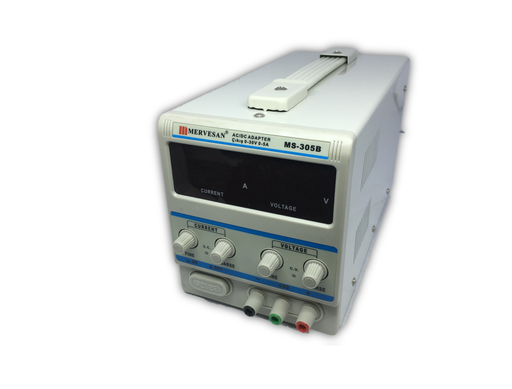 150W 0-30VDC Adjustable Adapter MERVESAN MT-305 B