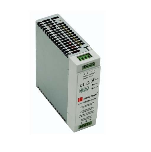 75W 12VDC DIN Rail Mounted AC/DC Adapter MERVESAN MT-SDR-75-12