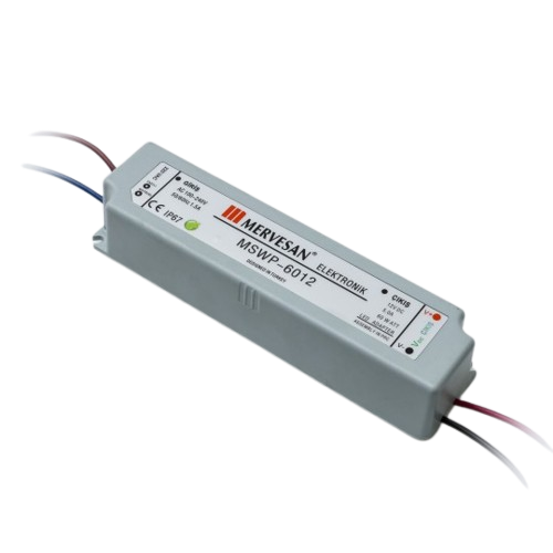 60W 24VDC AC/DC Adaptör MERVESAN MTWP-60-24