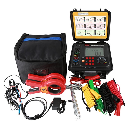 UT575B Double Clamp Multifunctional Grounding Resistance Tester UNI-TREND