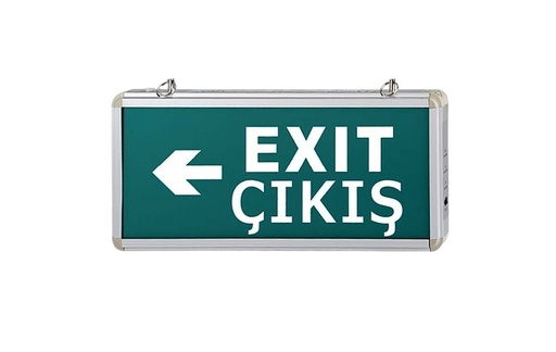 LED-lı Təcili Çıxış İşığı (Exit) CATA CT-9166