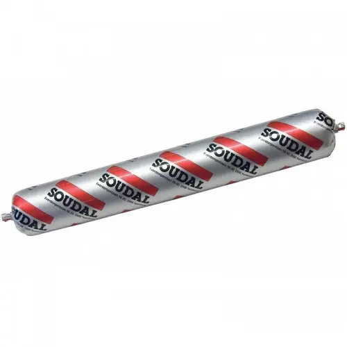 Fast-drying polyurethane adhesive-sealant, 600 ml, Grey SOUDAFLEX 40 FC