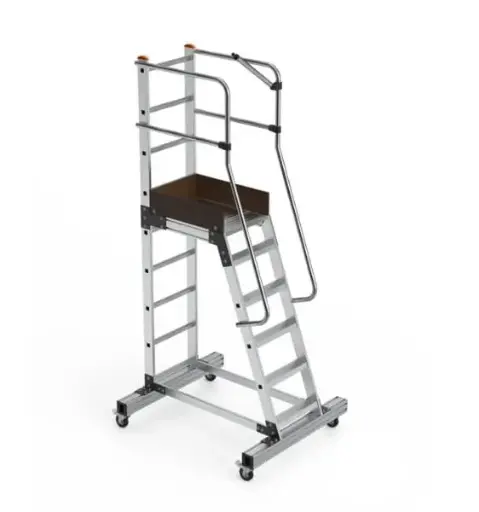 Industrial aluminum platform ( 5+1)  Saraylı 7825
