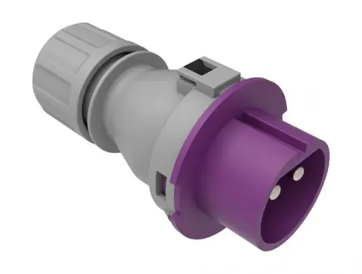 2x16A Straight Plug 24V IP44 BEMIS BC1-1102-2011