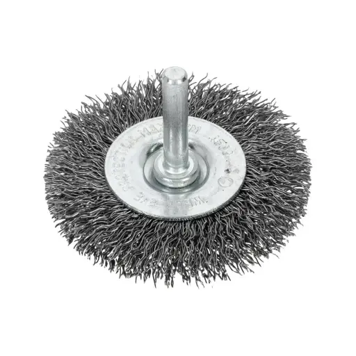 Crimped Wire Wheel Brushes – Ø63 mm, 6 mm, PROLINE 32426