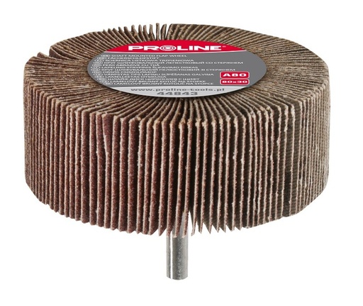 Silindrik lamelli Cilalama disk, A120, 60×30 mm, PROLINE 44835