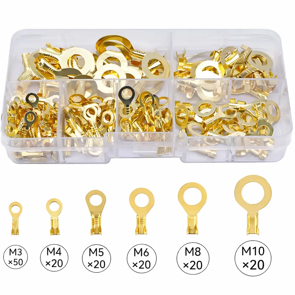 150 pcs Boxed Ring Cable Terminal Set IC274E-1 | www.megaaz.com