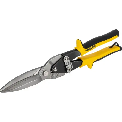 Aviasiya tipli metal kəsən qayçı, 250 mm, düz kəsim, 1,5 mm-ə qədər, PROLINE 17381