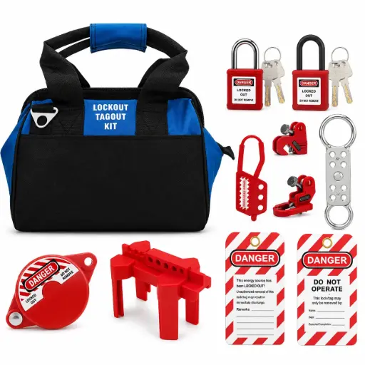 Safety Lockout Combination Bag set , BOZZYS BD-Z11
