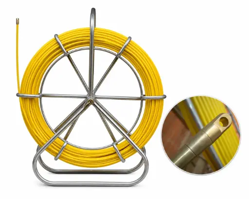 5mm Şüşə lifli Arabasız, Kabel Sustası  (100M) PDR - 5