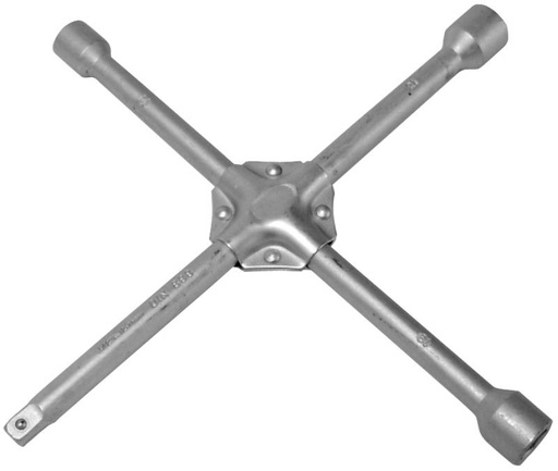 Крестообразный гаечный ключ, 17/19/22 1/2", 350 MM, FI=16 MM код: 29003