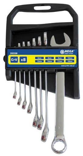 COMBINATION WRENCH SETS - DIN 3113, 12 PCS  6-22 MM code:35342