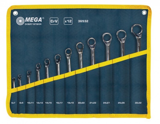 RING WRENCH SETS - DIN 838, 6*7-30*32 PROLINE 36532