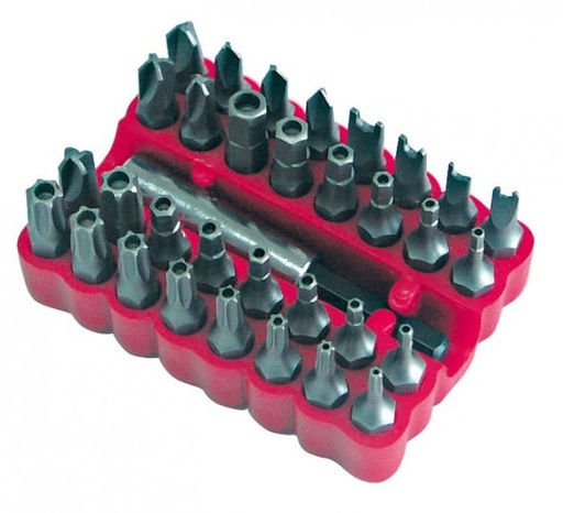 33 PC SECURITY BIT SET 1/4" code: 10733