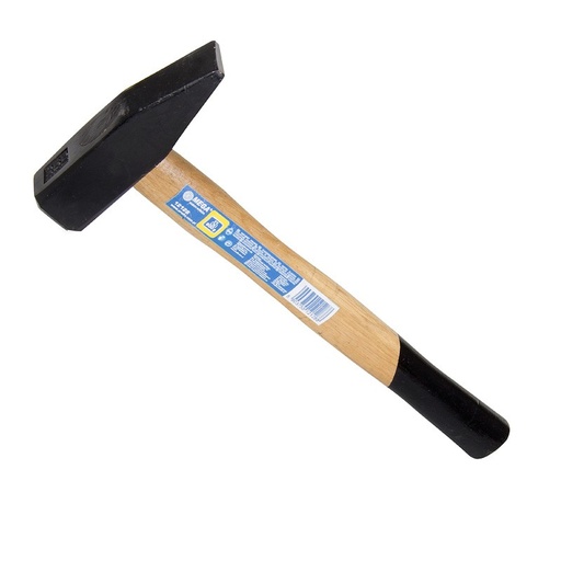 MACHINIST HAMMER WITH WOODEN HANDLE 400G code:12124