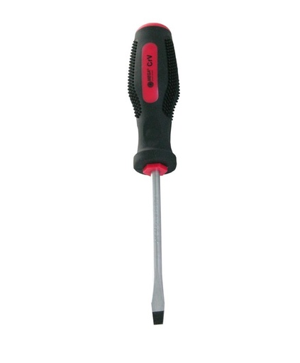 FLAT SCREWDRIVER 6 X 100MM, "HEDGEHOG HANDLE" CRV code:10046
