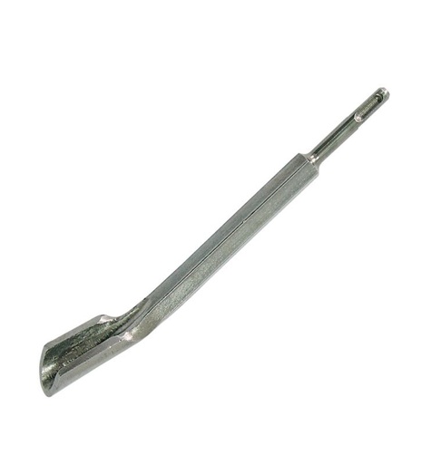 CHISEL WITH SDS PLUS 17X250MM CROOKED PLASTIC  BLUE WALLET code:81703