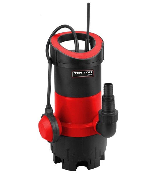 SUBMERSIBLE PUMP FOR DIRTY AND CLEAN WATER 750 W, 9 M / 7 M  TRYTON TPB750