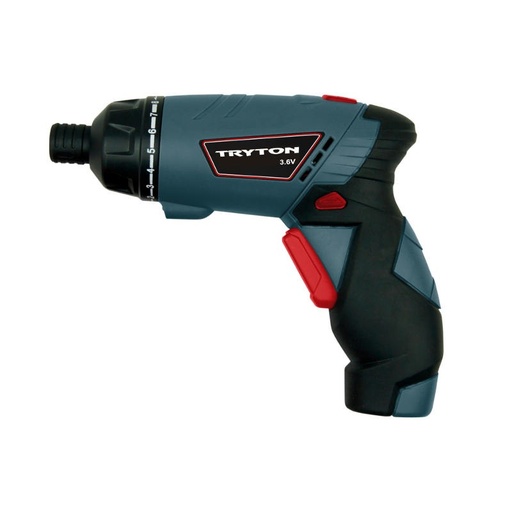 3.6V batareyalı Drel  3.6V 1000MAH LI-ION/ELECTRIC SCREWDRIVER 3.6V 1000MAH LI-ION TRYTON TUV36