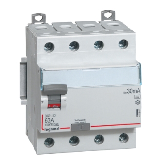 RCBO DX3-ID 4PL 100A A 300MA РЕЛЕ ТОКА УТЕЧКИ 411688  Legrand