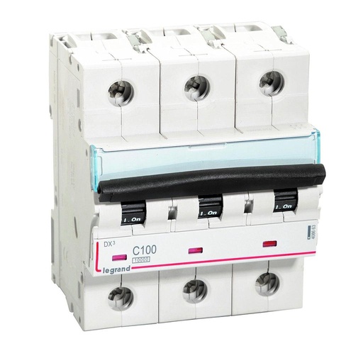 MCB DX3 3K C100 10kA АВТОМАТ КЛЮЧ 408663 Legrand