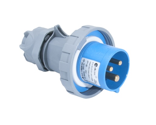 3x16A / IP 67 -  Düz Fiş code 3121-301-0900 TP ELECTRIC