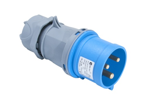 3x32A / IP 44 -  Düz Fiş code 3124-301-0900 TP ELECTRIC