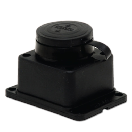 1x16A - Kauçuk Duvar Prizi code 3101-306-0300 TP ELECTRIC