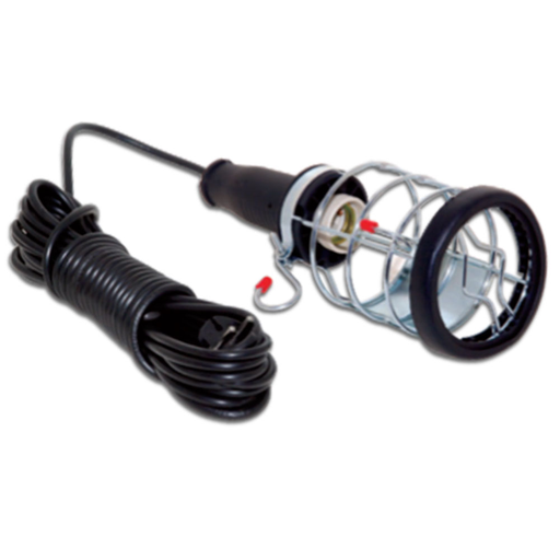 Rubber Hand Lamp with 10mt. Cable and Switch code 3116-401-0310 TP ELECTRIC 