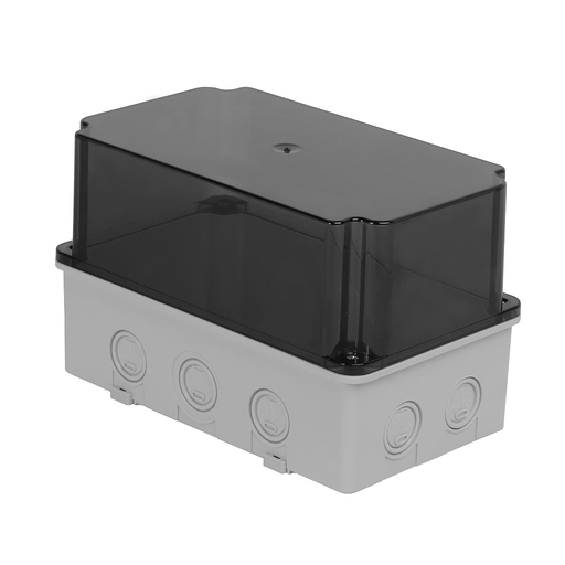 130x220x140 - Dərin / şəffaf Qapaq (IP67) (kabel girişsiz) kod 3310-218-0100 TP ELECTRIC 