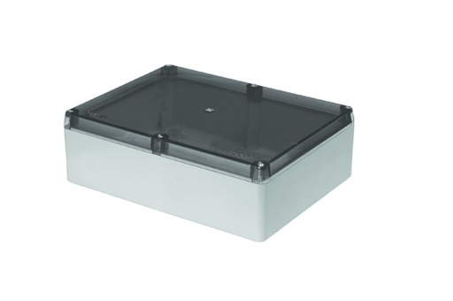 210x280x90 - Transparent Cover (IP67) (without cable entry) code 3310-215-0100D TP ELECTRIC