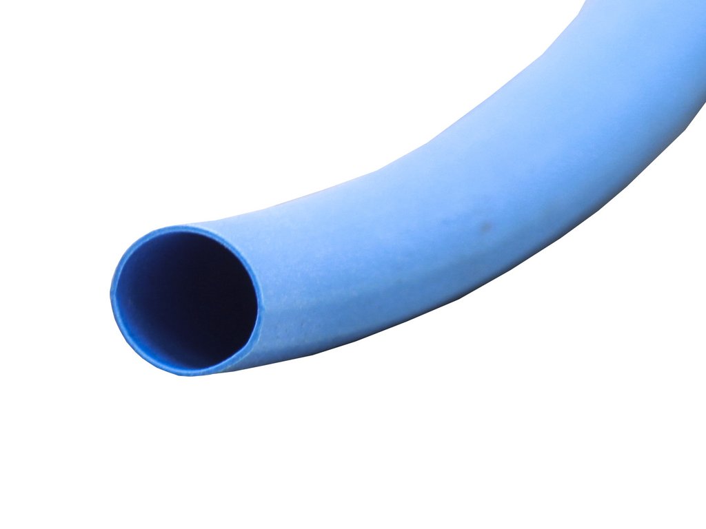 2.5 mm Blue heat shrink tube Shrink ratio is 2:1