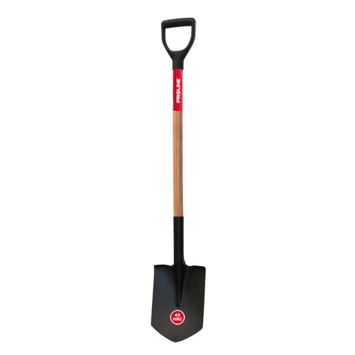 SHARP SPADE WOODEN HANDLE 1150MM 12375