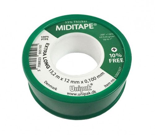 INSULATION TAPE FOR WATER INSTALLATION,12*0,1 MM, L=13.2M 13114