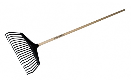 LEAF RAKE WITH WOODEN HANDLE FS135022