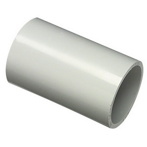14-16 mm Mufta PVC.Yanmaz Düz Boru   Boz ücün L-3000mm MUTLUSAN