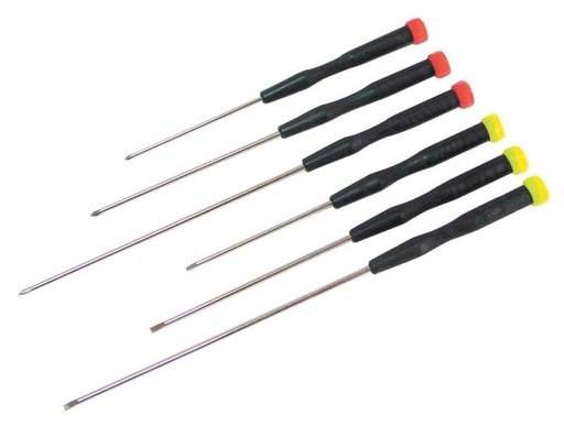 SET OF 6PCS PRECISSION SCREWDRIVERS PROFIX 10201